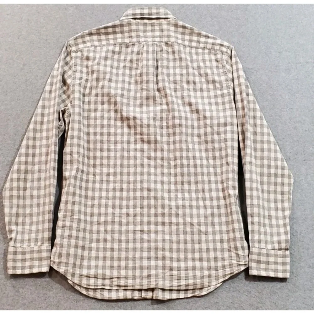 J.CREW‎ Men's Slim Stretch Long Sleeve Casual Shirt, Plaid, Size M